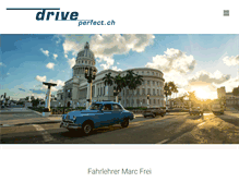 Tablet Screenshot of driveperfect.ch